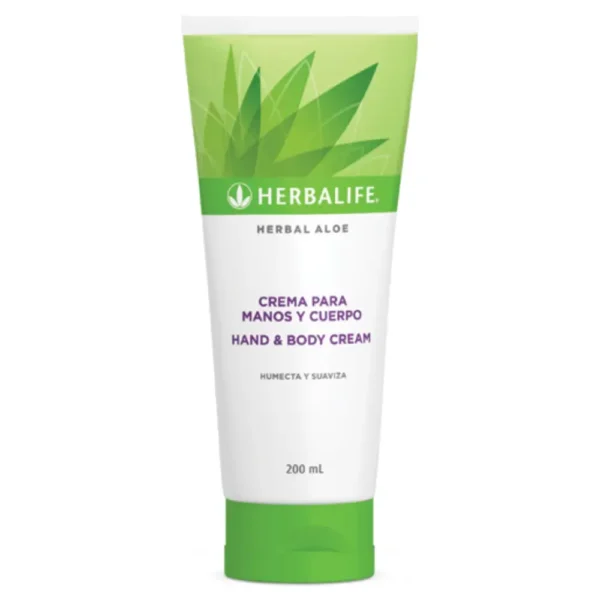 Crema de manos y cuerpo Herbalife de Aloe Vera