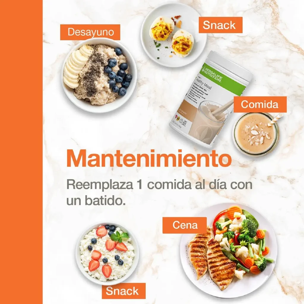 Como mantener el peso con herbalife