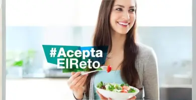 mujer aceptando el Reto de 21 dias Herbalife