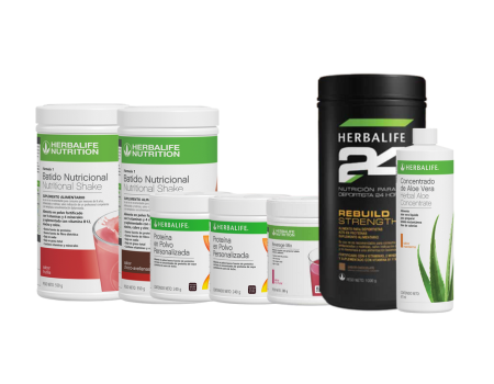 PLan premium de aumento de masa muscular con herbalife