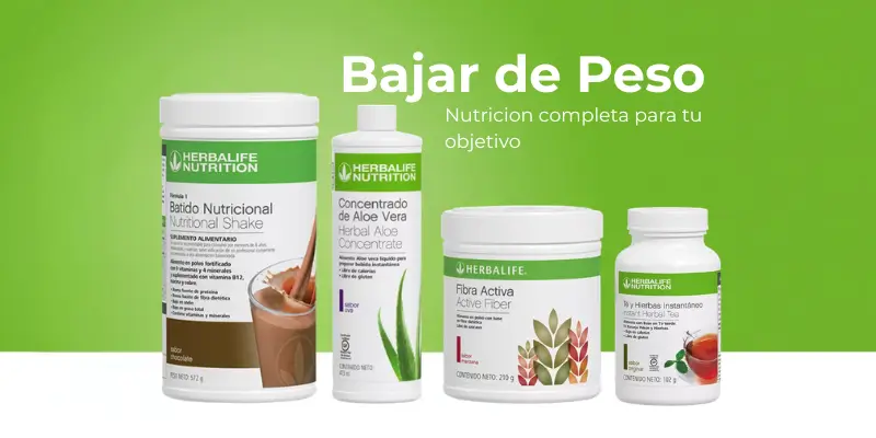 Productos Herbalife para bajar de peso en Chile — Batido F1 y Combo TAF
