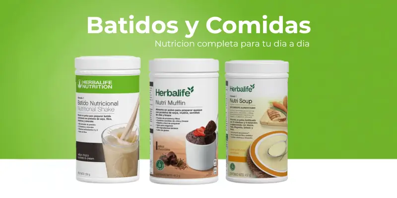 Batido Herbalife Chile — Fórmula 1 en 9 sabores para control de peso