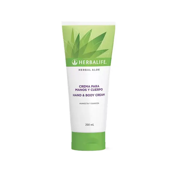 Crema para Manos y Cuerpo Herbalife Herbal Aloe Chile — crema hidratante con extracto de aloe vera