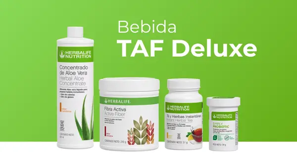 Combo TAF Deluxe Herbalife Chile — TAF Normal más Simply Probiotic