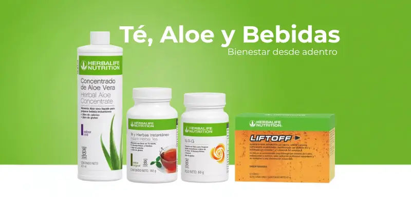 Té Herbalife Chile — Té Concentrado de Hierbas, Aloe Vera y NRG Guaraná