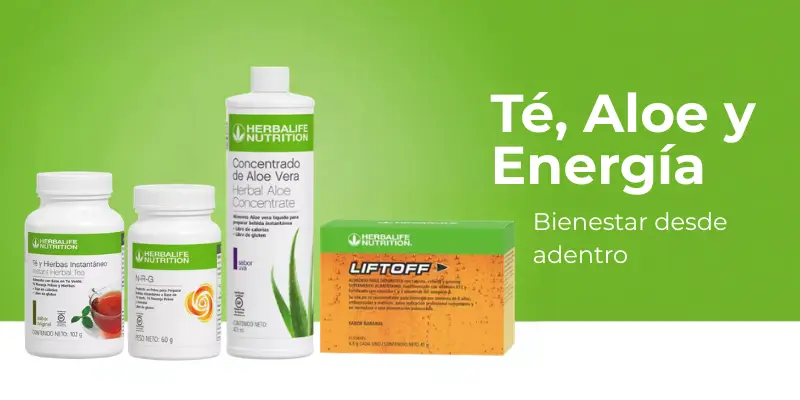 Té Herbalife Chile — Té concentrado, Aloe Vera, NRG y Liftoff