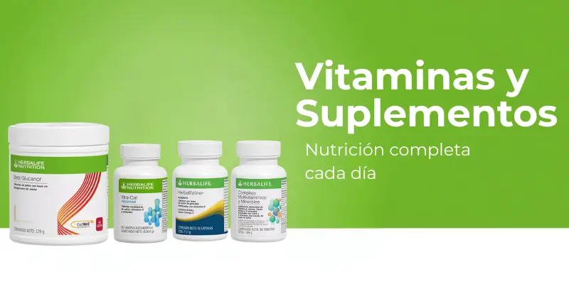 Vitaminas y suplementos Herbalife Chile — Omega 3, Colágeno, Multivitamínico