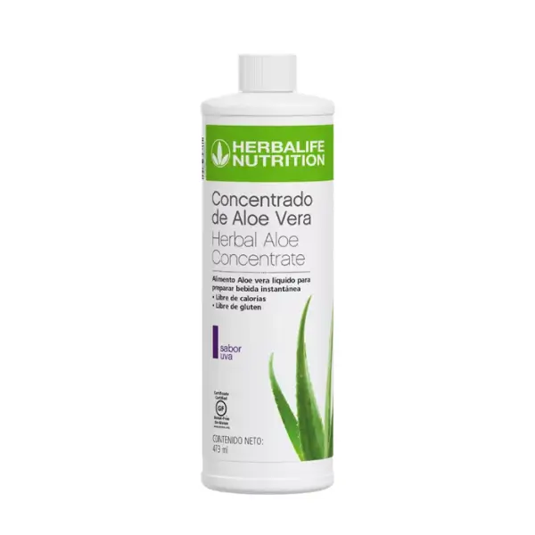 Aloe Concentrado Herbalife Uva Chile