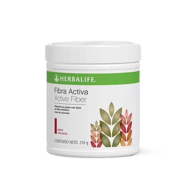 Fibra Activa Herbalife Chile — 5 g de fibra soluble e insoluble, sabores manzana y guayaba