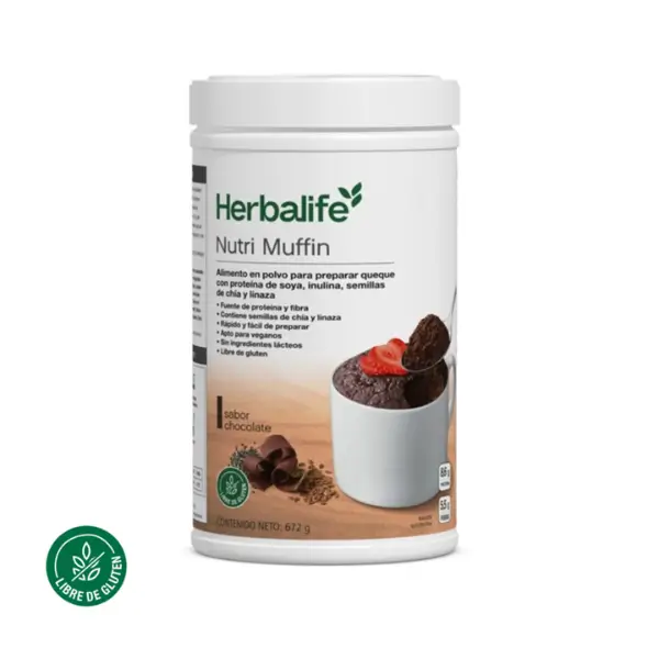 Nutri Muffin Herbalife Chile — muffin proteico libre de gluten edición limitada