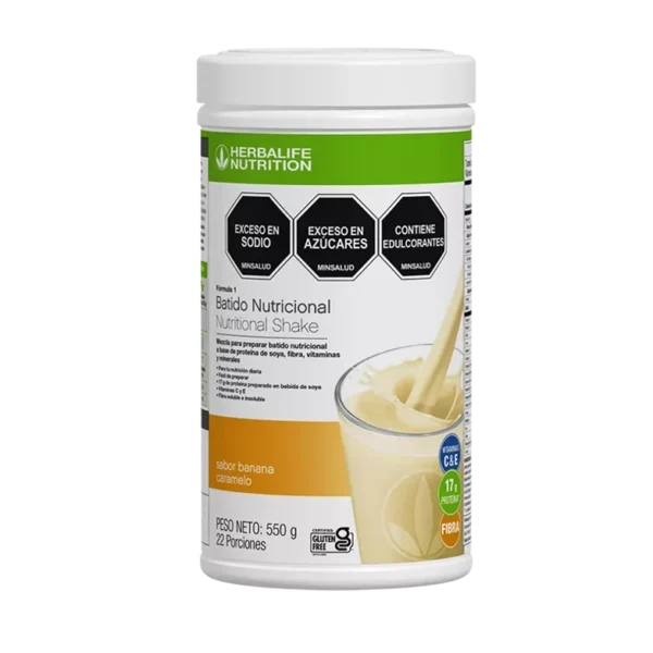 Batido Banana Caramelo Herbalife