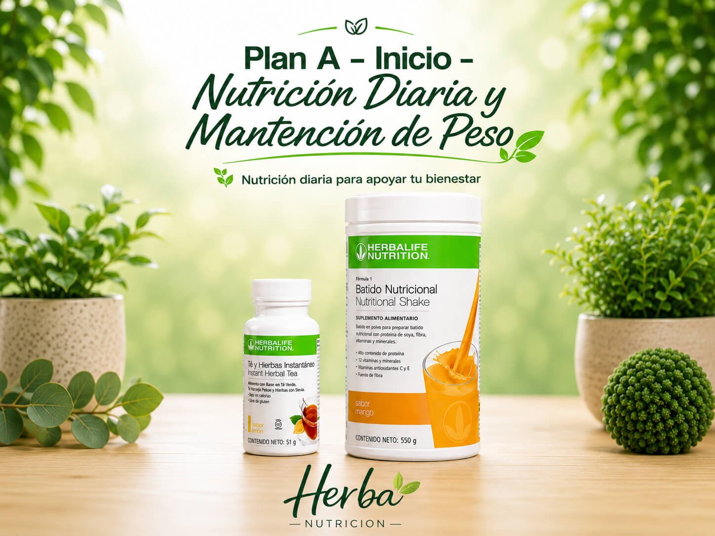 Pack Inicio Nutrición Diaria Herbalife Colombia