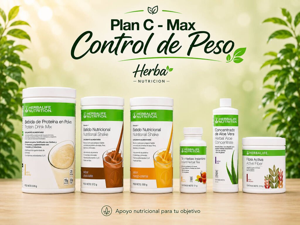 Pack Max Control de Peso Herbalife Colombia
