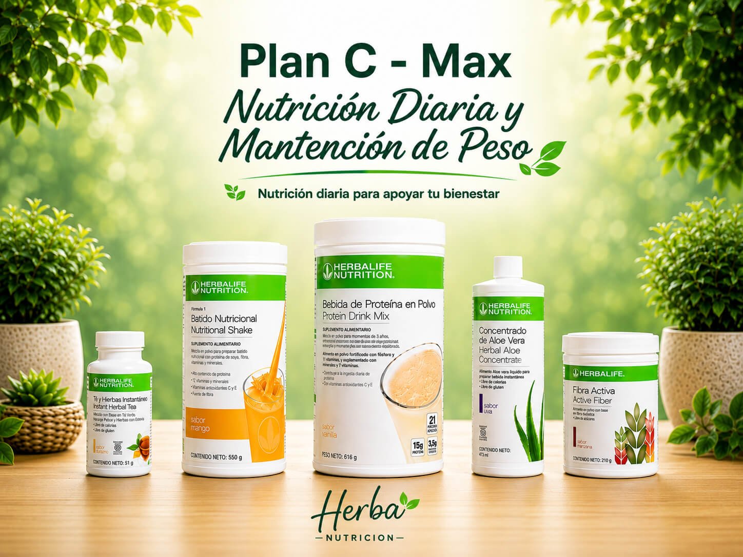 Pack Max Nutrición Diaria Herbalife Colombia