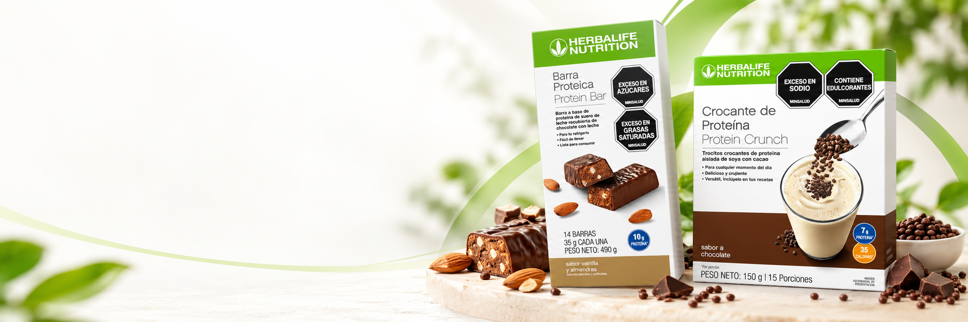 Snacks con proteína Herbalife en Colombia