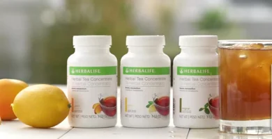 diferentes tés de herbalife