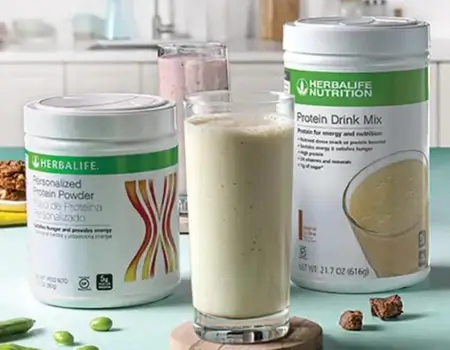 2 envases de Batidos de proteina herbalife