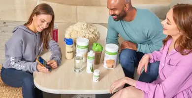 3 personas, comenzando como clientes preferentes herbalife