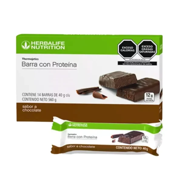 compra barras con proteína chocolate Herbalife méxico