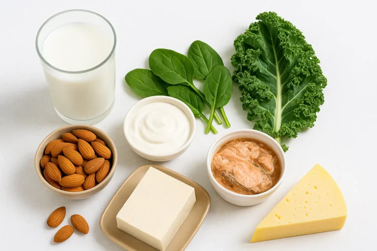 alimentos con calcio