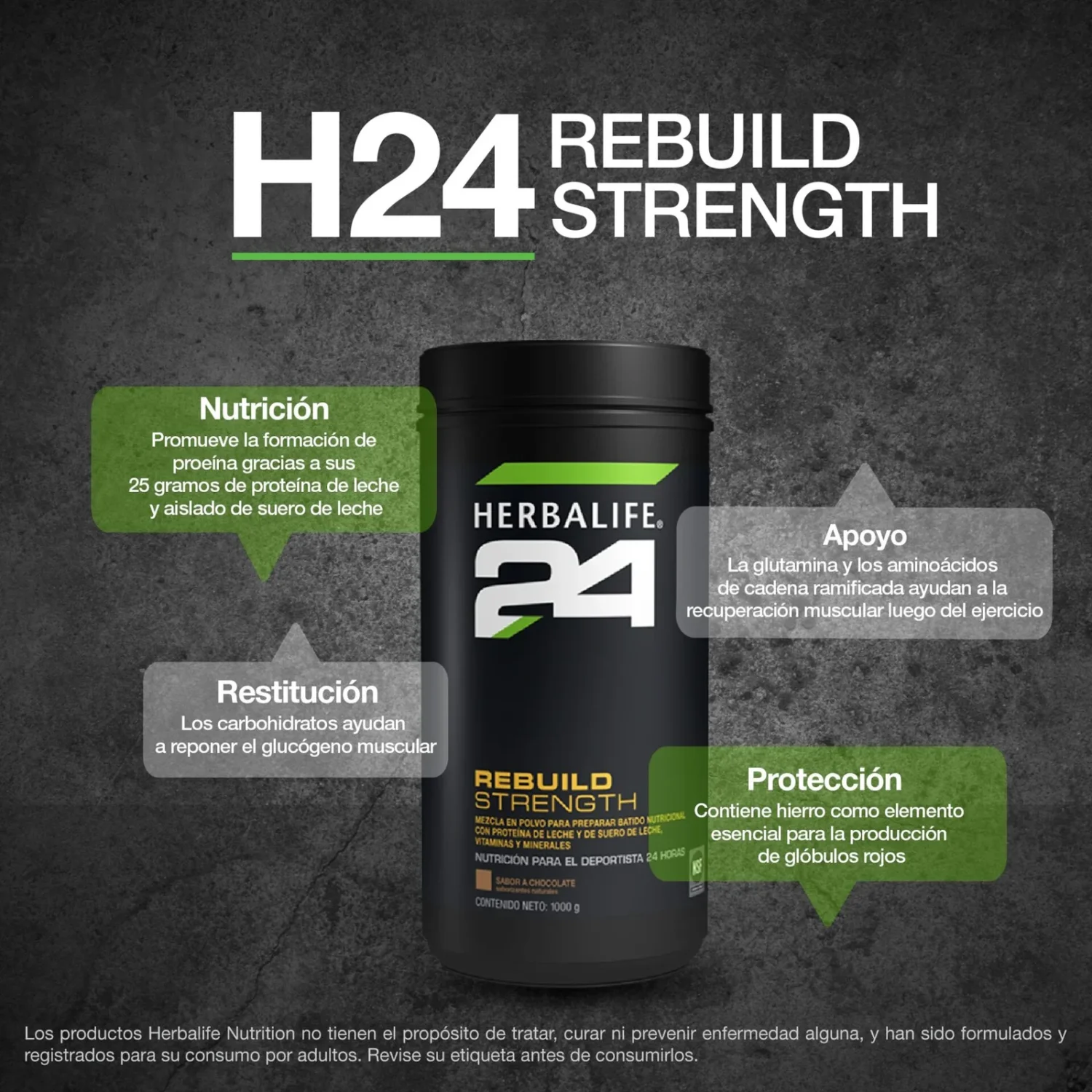 Strength Herbalife México Sabor Chocolate