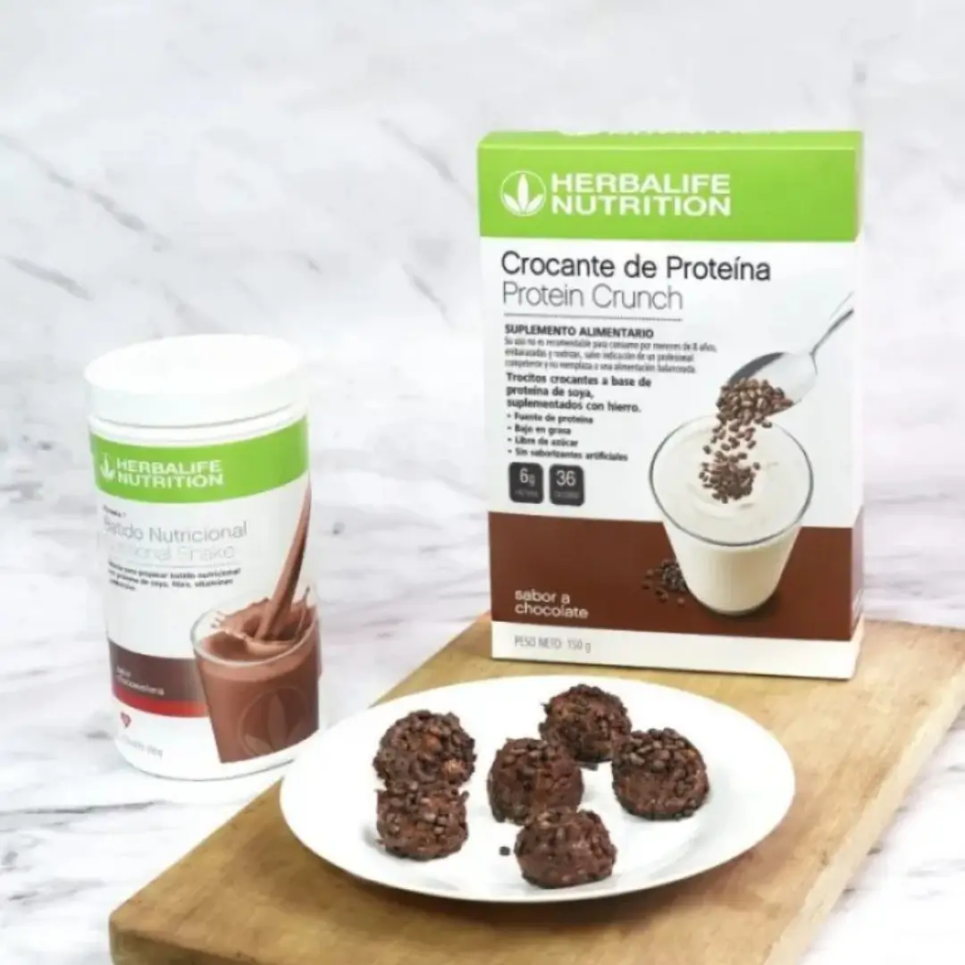 Cómo usar Protein Crunch Herbalife en batidos saludables