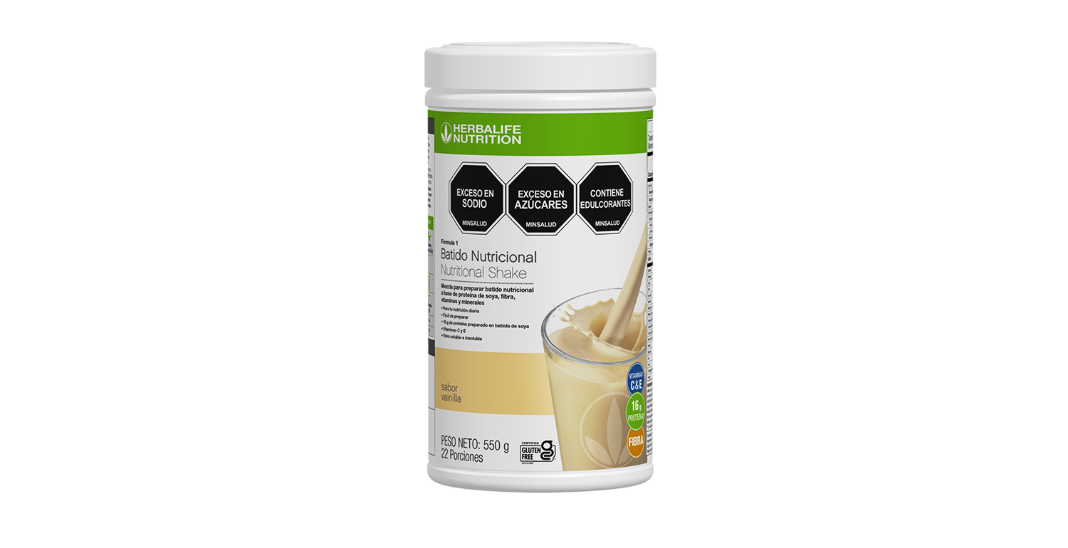 Malteada Fórmula 1 Herbalife México