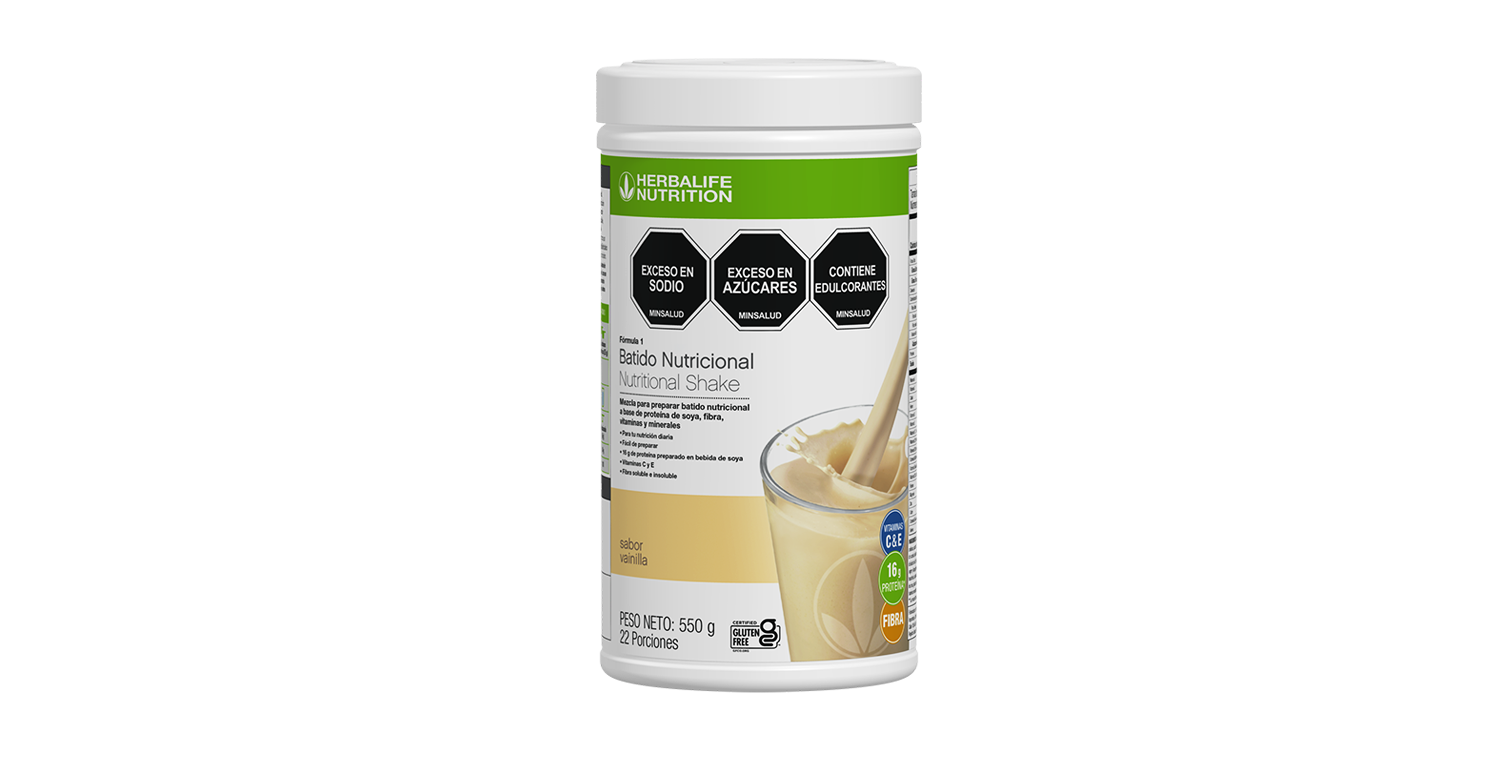 Malteada Fórmula 1 Herbalife México