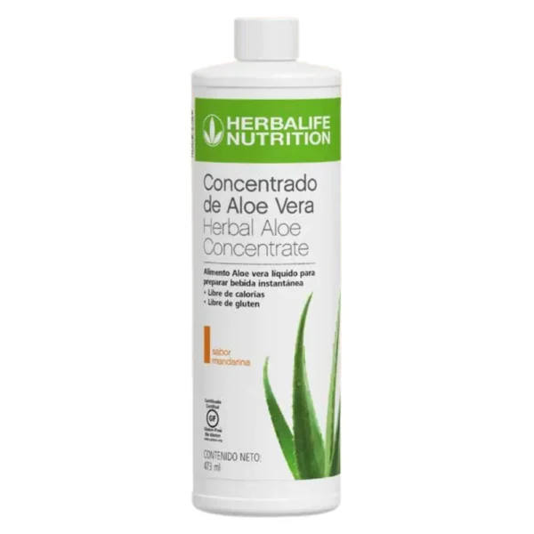 Concentrado de Aloe Vera Herbalife sabor Mandarina