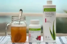 te aloe y bebidas herbalife
