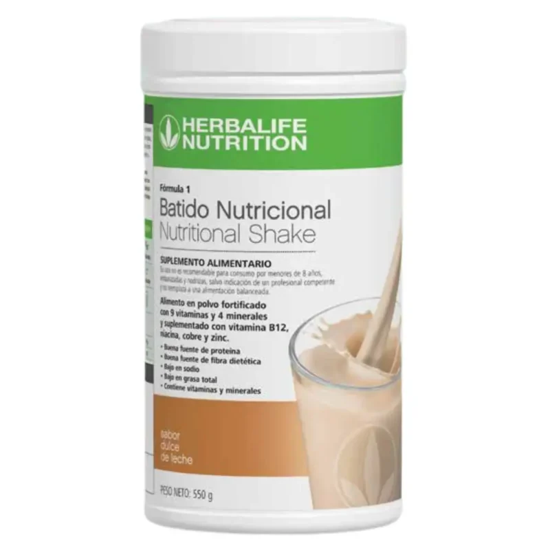 batido dulce de leche herbalife