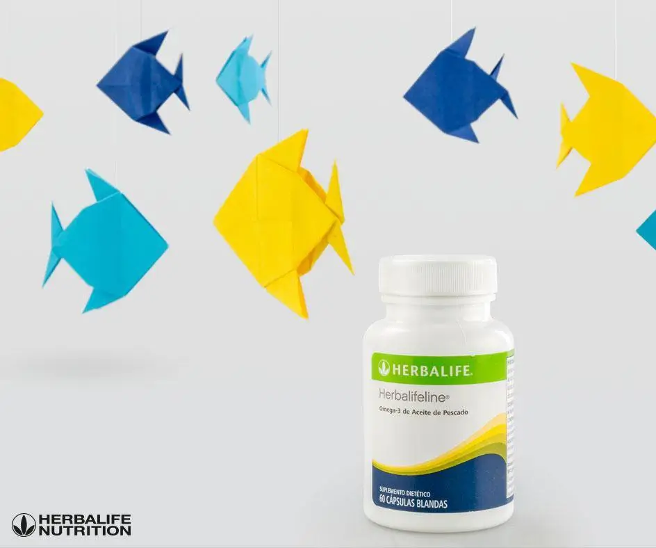 envase de herbalifeline omega 3 herbalife