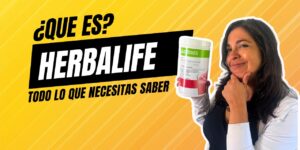 mujer preguntandose ¿que es herbalife?